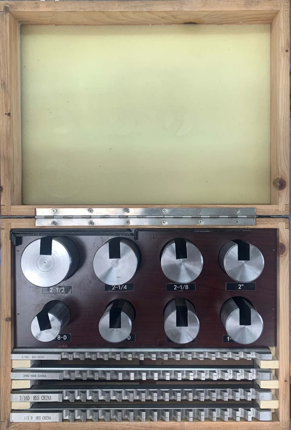 Optimum No 40A Imperial broach set