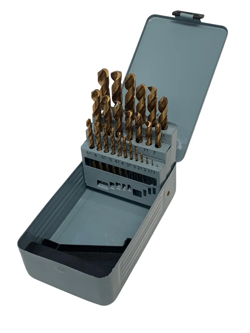 Optimum HSS Drill Boxed Set 1mm - 13mm 25 pcs