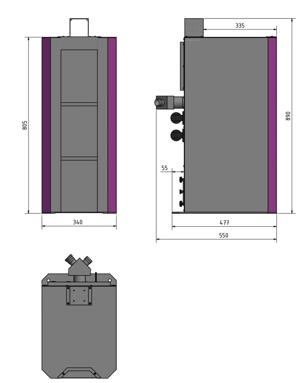 Optimum GU1 1Ph Dust Extractor