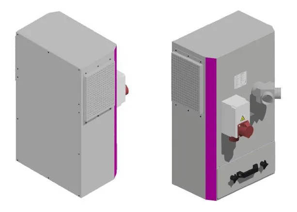 Optimum GU2 3Ph Dust Extractor