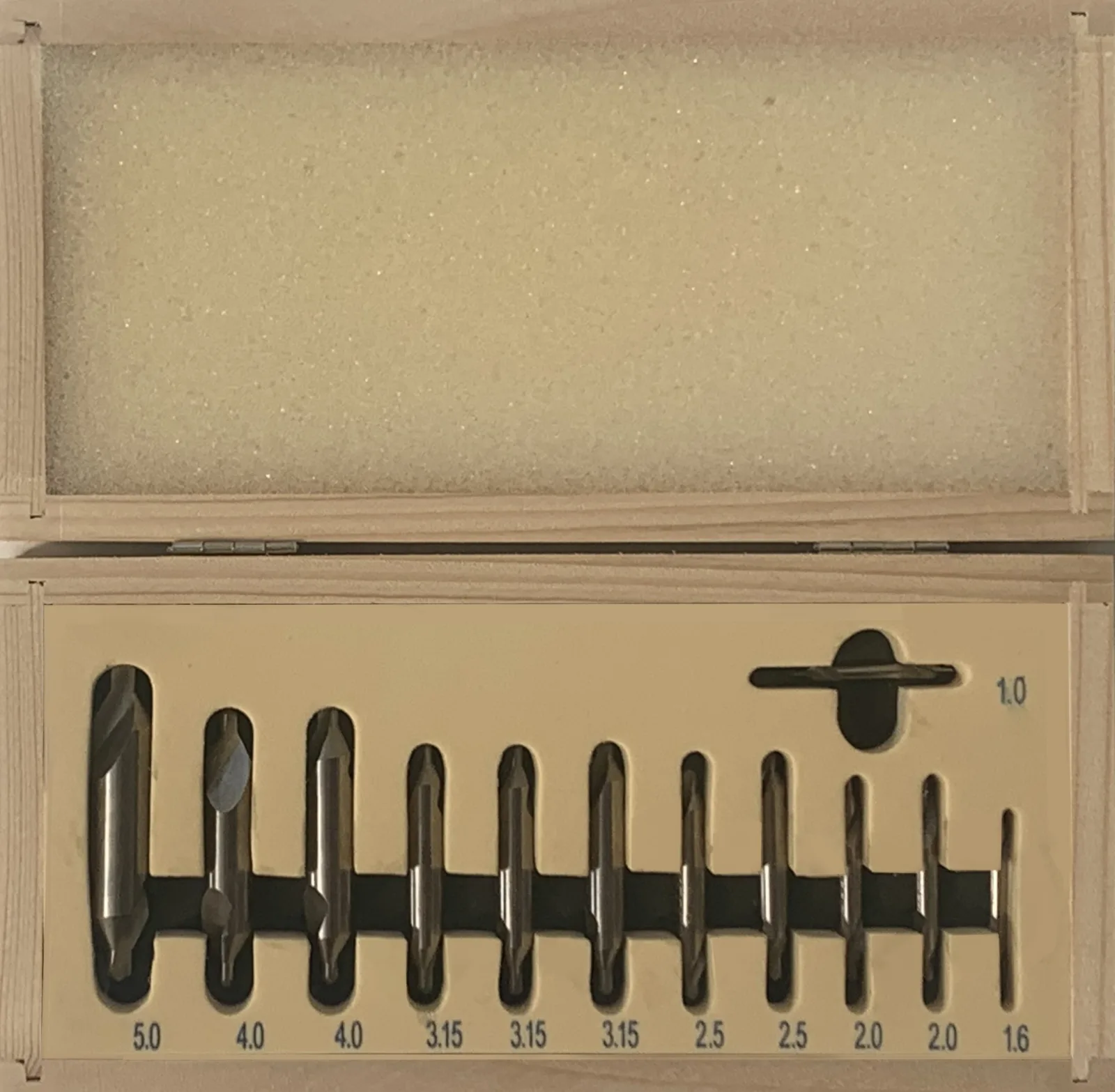 Optimum HSS Centre drill set 12 pce