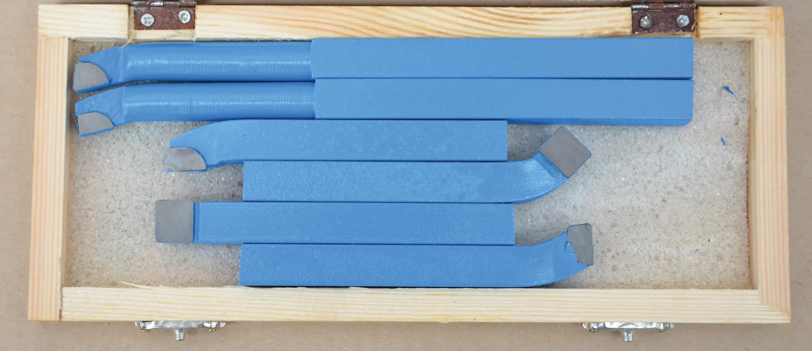 BRAZED CARBIDE TIP LATHE TOOLING KIT 16mm 6PCE SET