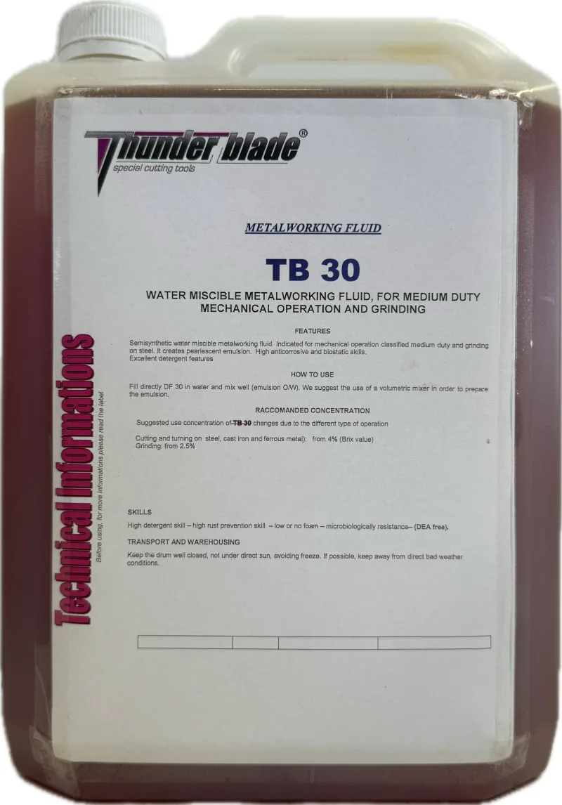 Thunder Blade Soluble cutting fluid ES SYNT TB 30