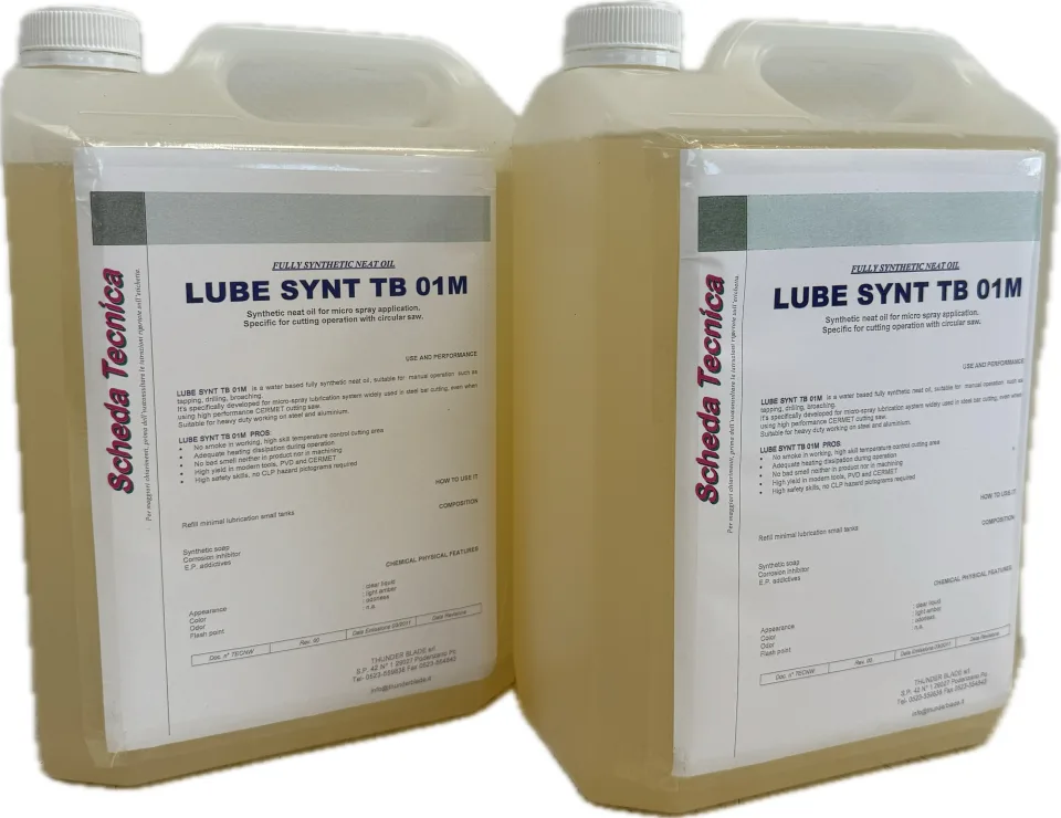 Thunder Blade Minimal quantity Mist lube oil SYNT TB 01M
