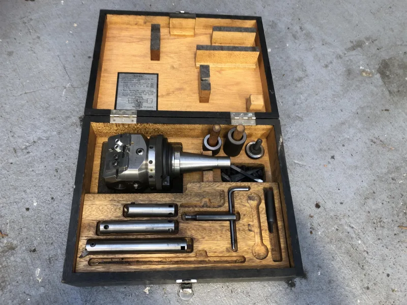 KKS UFB-4 Used NT40 Universal Boring & Facing Head Kit