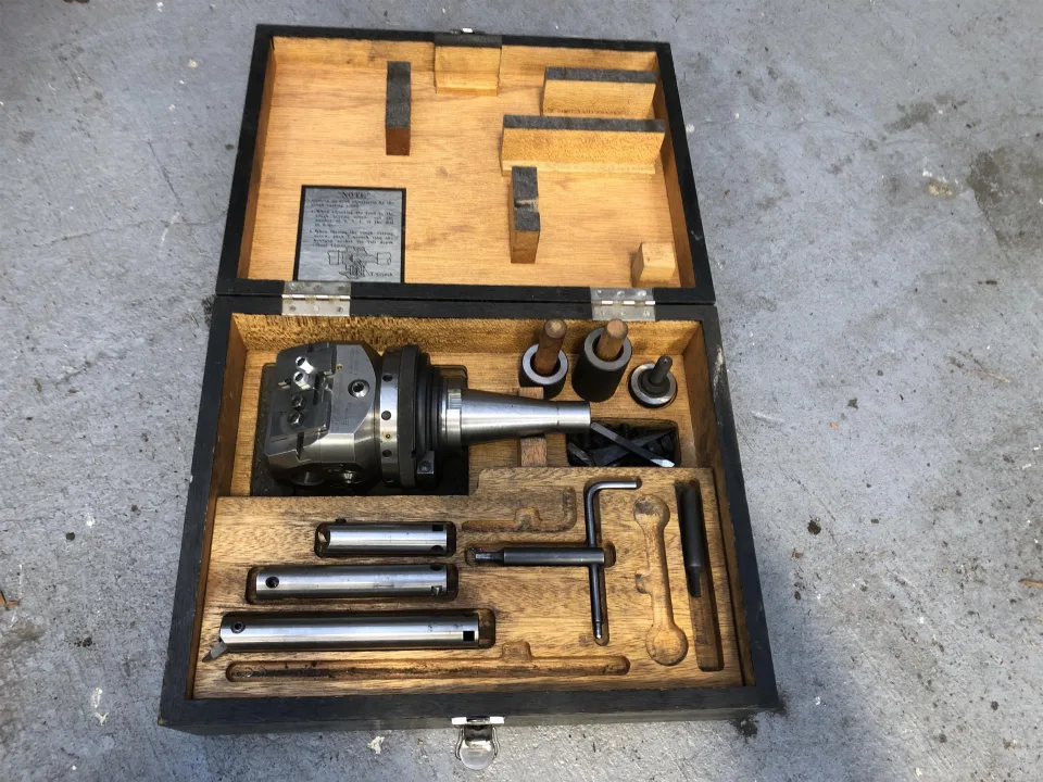 KKS UFB-4 Used NT40 Universal Boring & Facing Head Kit