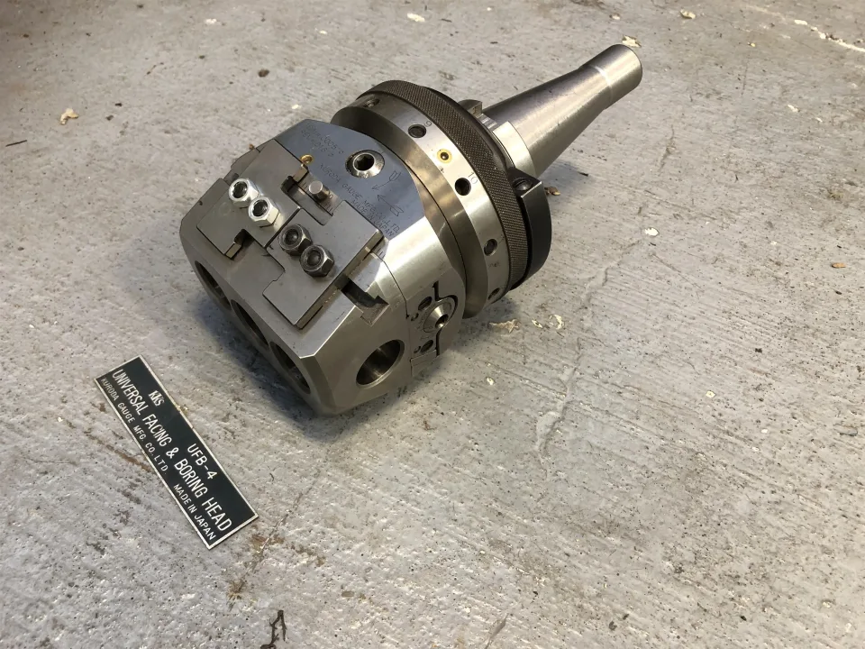 KKS UFB-4 Used NT40 Universal Boring & Facing Head Kit