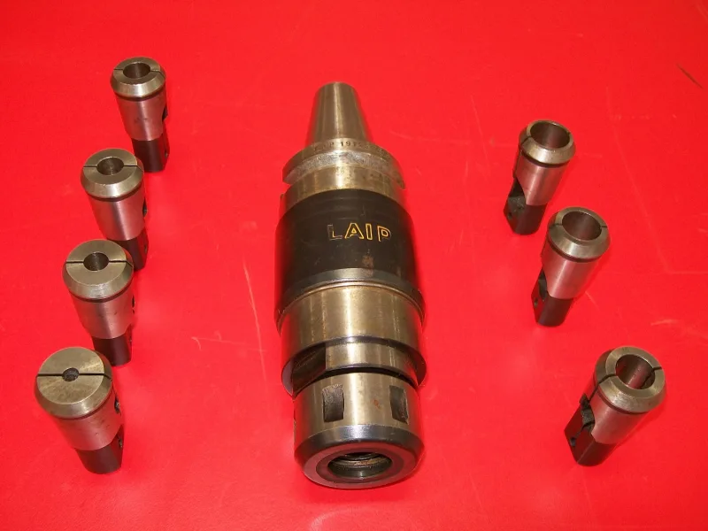 LAIP BT40 Large Used Floating Style Tapping Collet Chuck