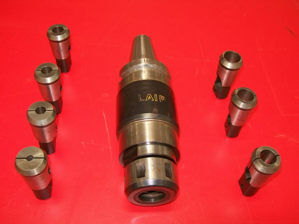 LAIP BT40 Large Used Floating Style Tapping Collet Chuck