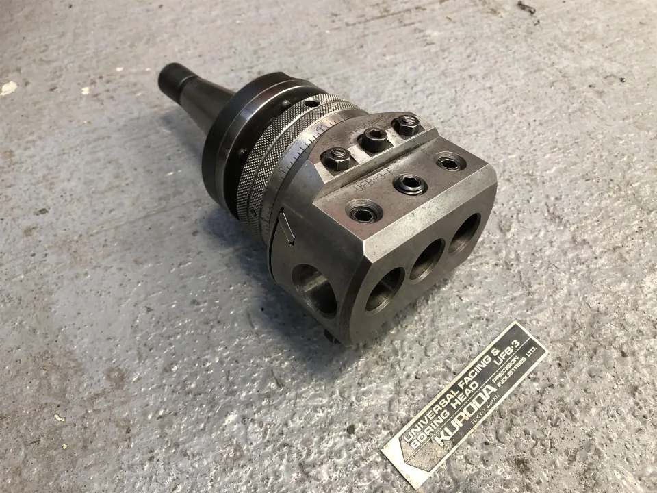 Kuroda UFB-3-F Used NT30 Universal Boring & Facing Head Kit