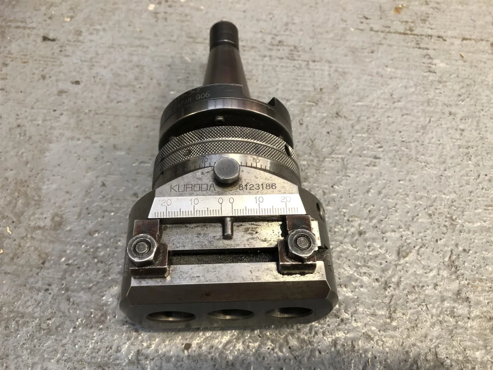 Kuroda UFB-3-F Used NT30 Universal Boring & Facing Head Kit
