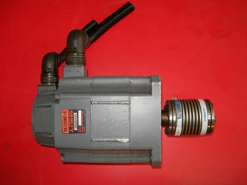 Mitsubishi HA100NC-S Used AC Servo motor & Encoder OSE253
