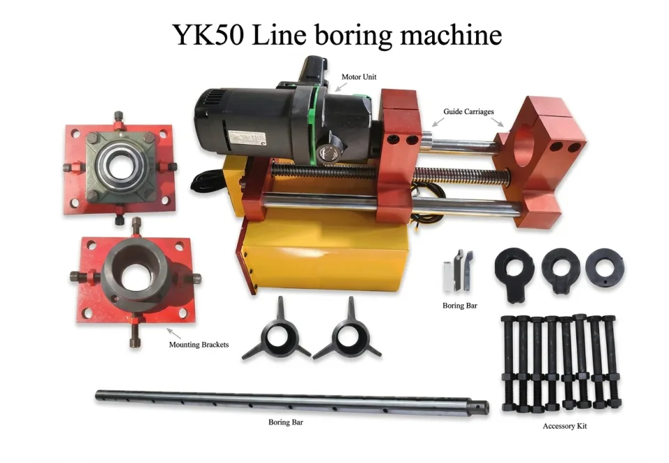 Luxcut YK50 Portable Line Boring Machine