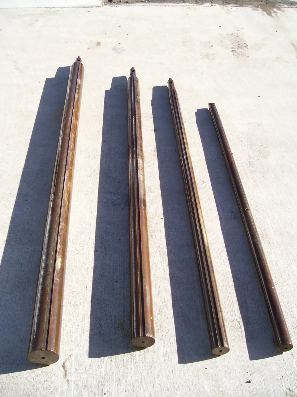 USED BORING BARS FOR HORIZONTAL BORING MACHINES