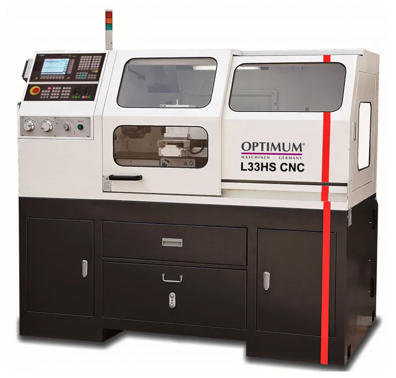 Optimum L33HS Compact CNC Lathe