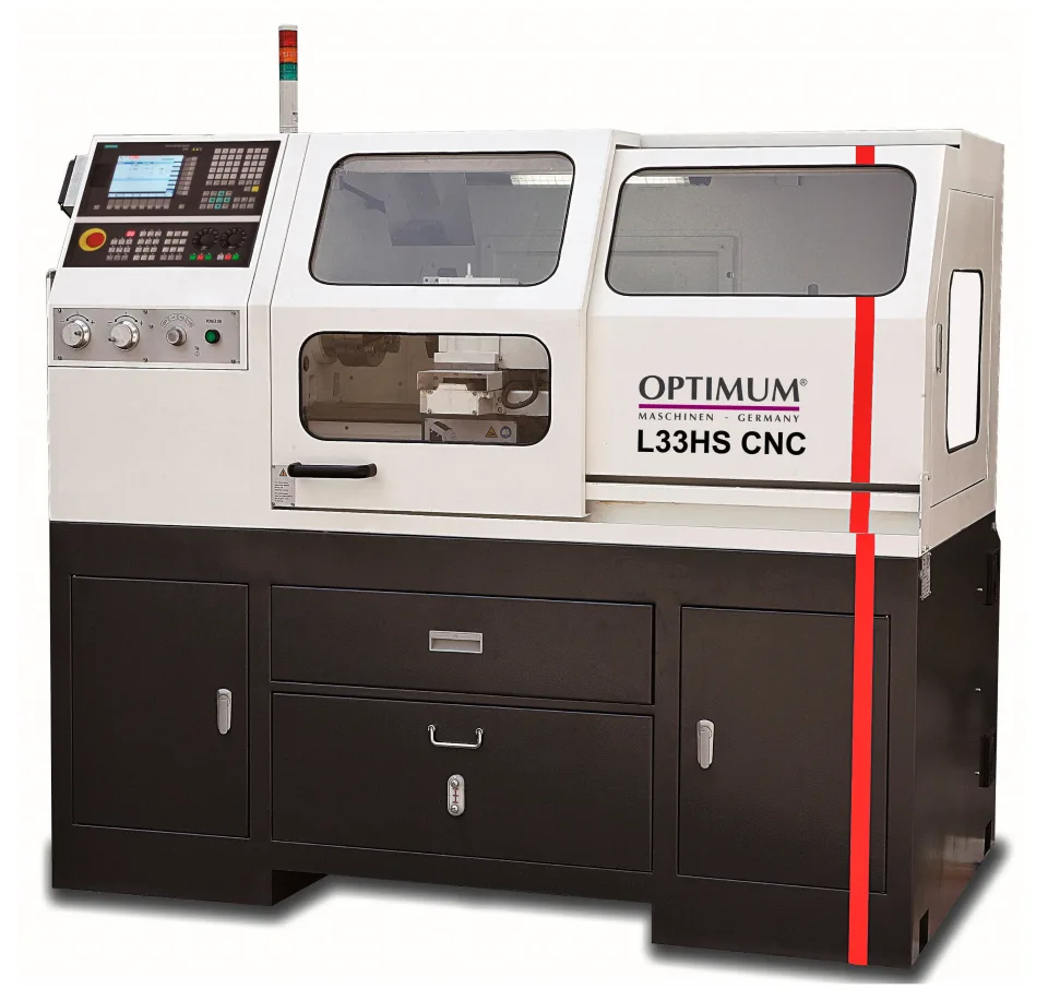 Optimum L33HS Compact CNC Lathe
