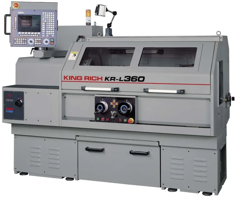 King Rich KR-L360 Combination Manual/CNC Lathe