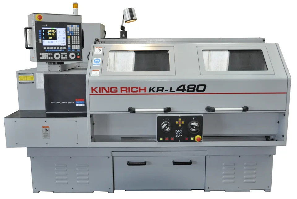 King Rich KR-L480 Combination Manual/CNC Lathe