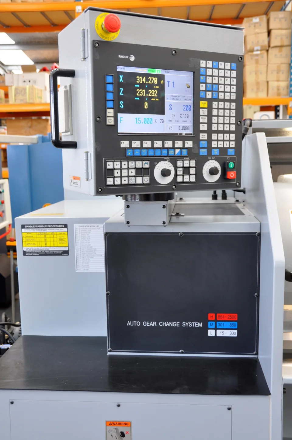 King Rich KR-L480 Combination Manual/CNC Lathe