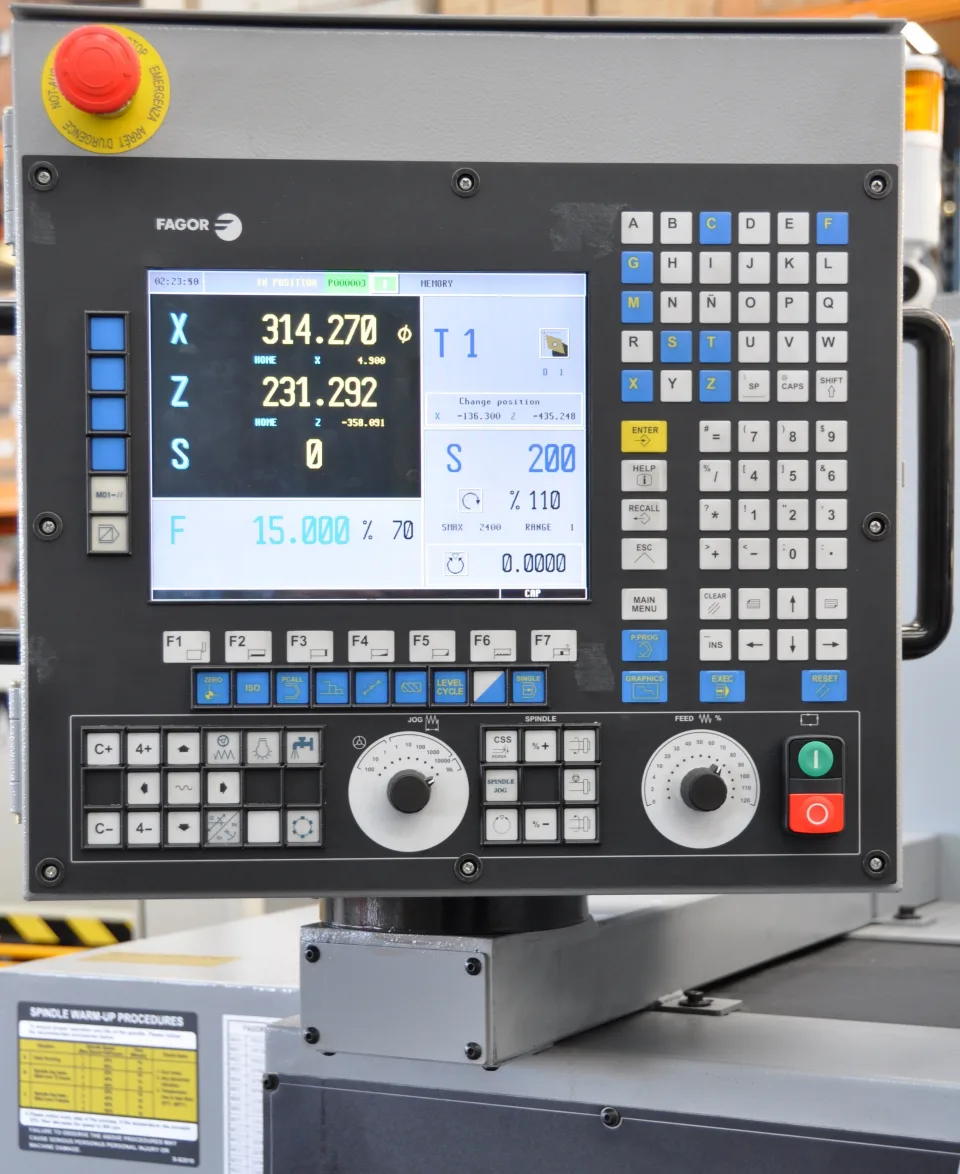 King Rich KR-L480 Combination Manual/CNC Lathe