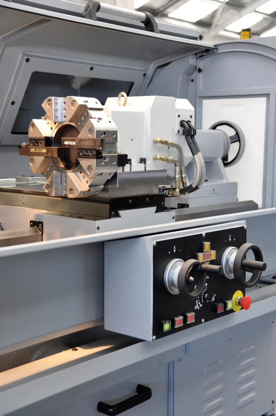 King Rich KR-L480 Combination Manual/CNC Lathe