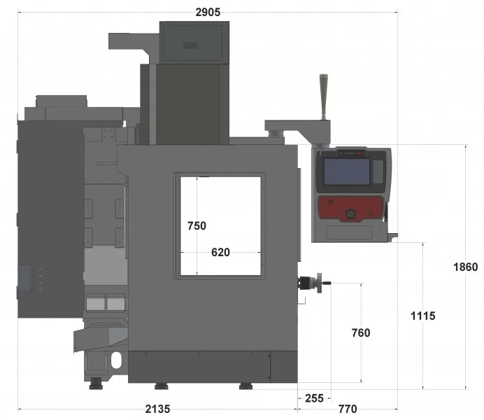 TRAK TMC5 Toolroom Machining Centre