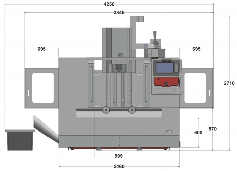 TRAK TMC7 Toolroom Machining Centre