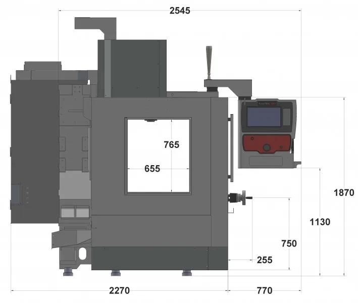 TRAK TMC7 Toolroom Machining Centre