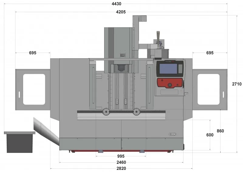 TRAK TMC10 Toolroom Machining Centre