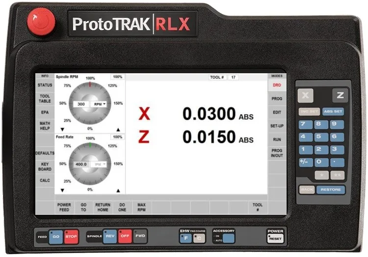 King Rich Proturn RLX 480 x 2000 Combination Manual / CNC Lathe