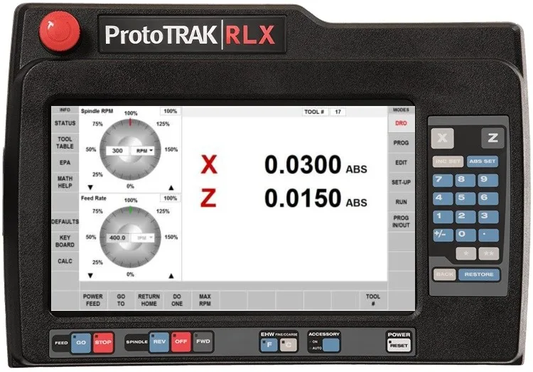 King Rich Proturn RLX 355x1000 Combination Manual / CNC Lathe