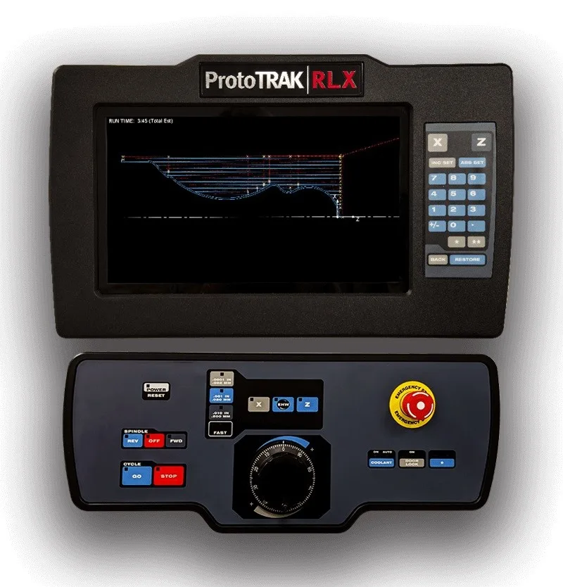 ProtoTRAK Proturn RLX TC2 Slant Bed CNC Lathe