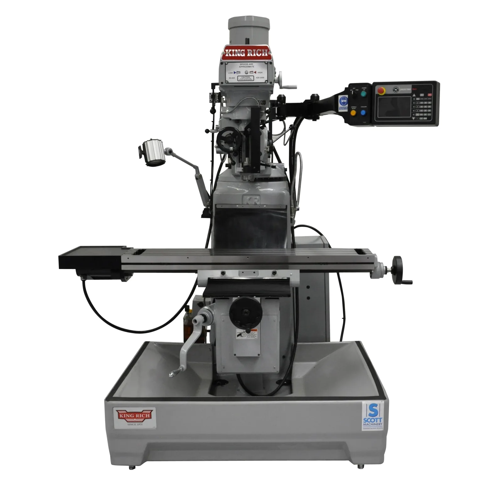 King Rich KMX 2000 ProtoTRAK CNC Mill