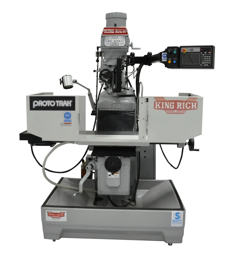 King Rich KMX 2000 ProtoTRAK CNC Mill