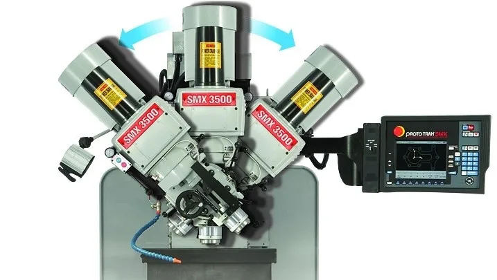 King Rich RMX 3500 ProtoTRAK CNC Mill