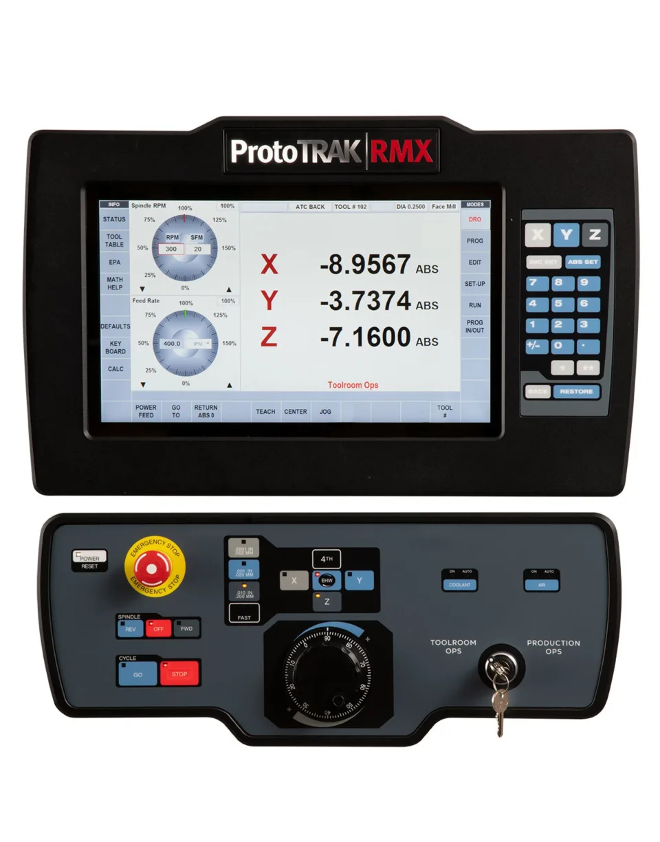 King Rich TRAK RMX 2op ProtoTRAK CNC Mill