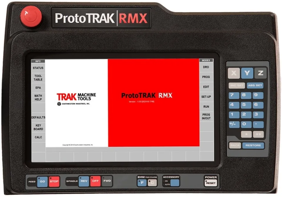 ProtoTRAK RMX 2 or 3 axis CNC Control