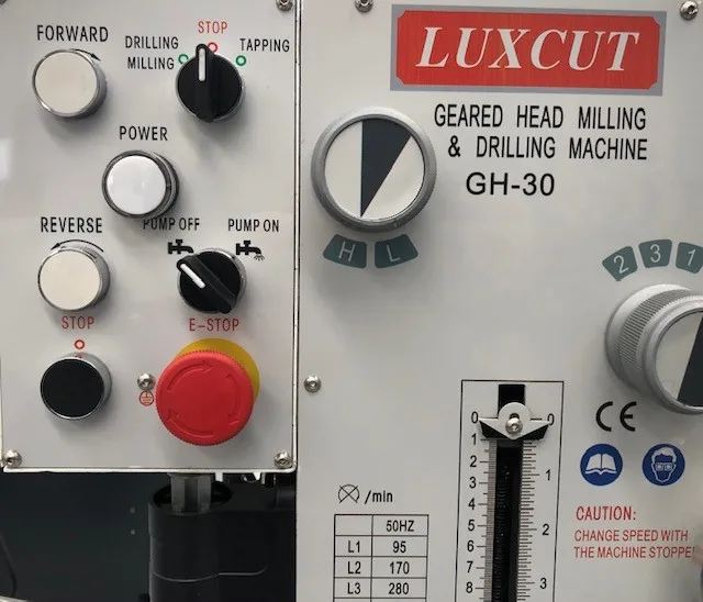 Luxcut GH-30 Geared Head Drilling Machine