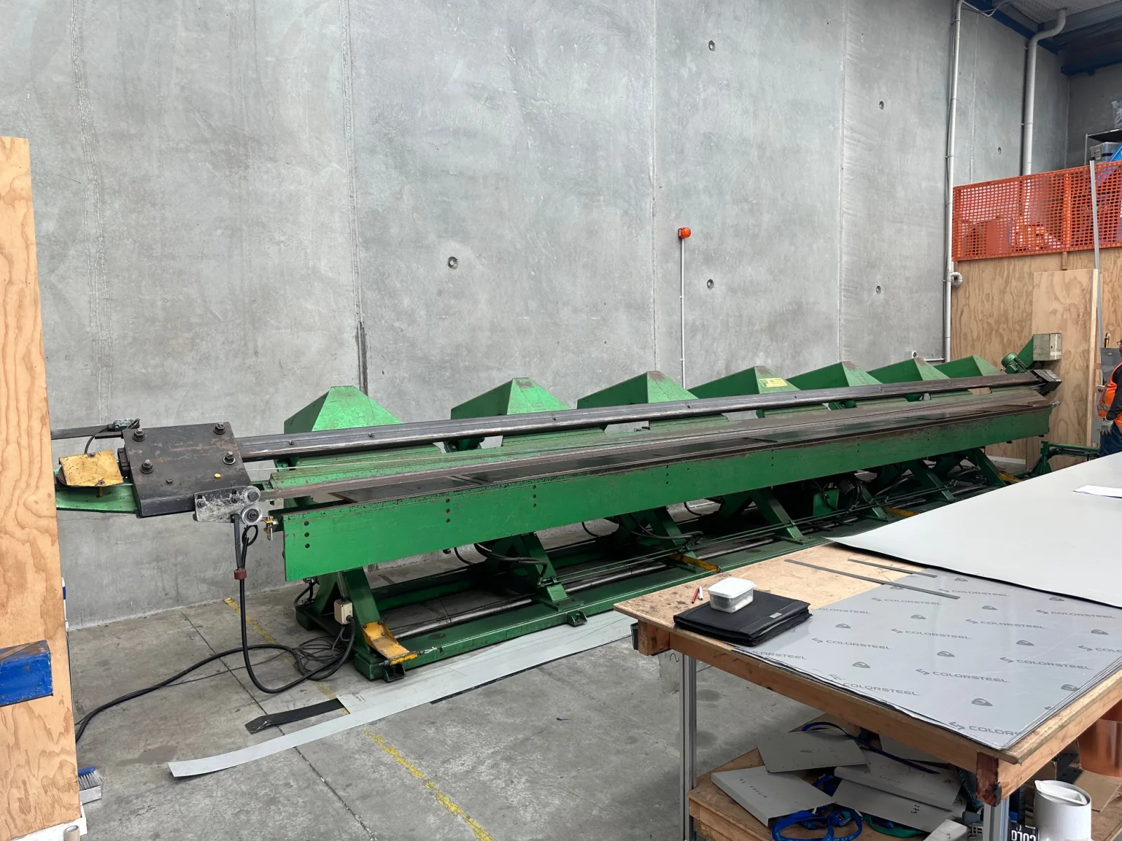 Used Imperial Folder Slitter 8m x 1.5mm