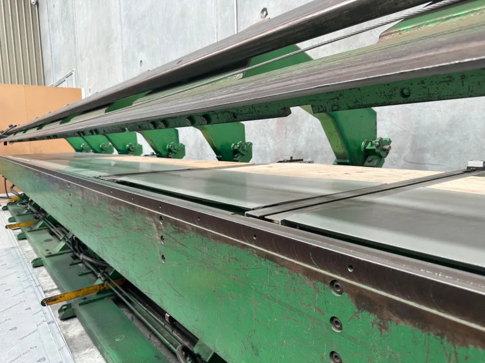 Used Imperial Folder Slitter 8m x 1.5mm