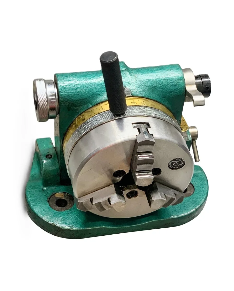 Universal Tilting & Indexing 110mm 3 Jaw Chuck