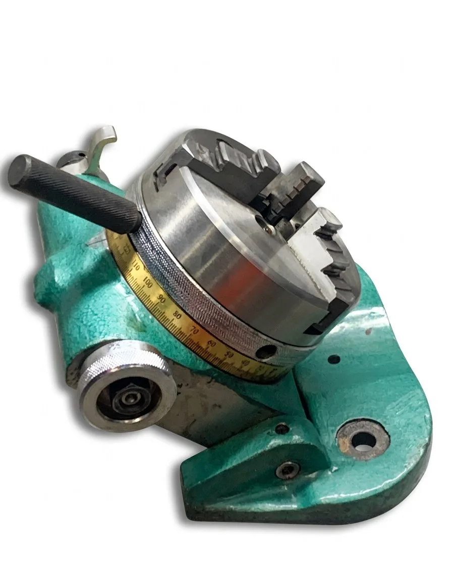 Universal Tilting & Indexing 110mm 3 Jaw Chuck