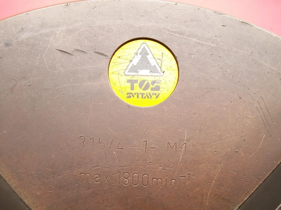 TOS Used 4 Jaw Self Centring Lathe Chuck