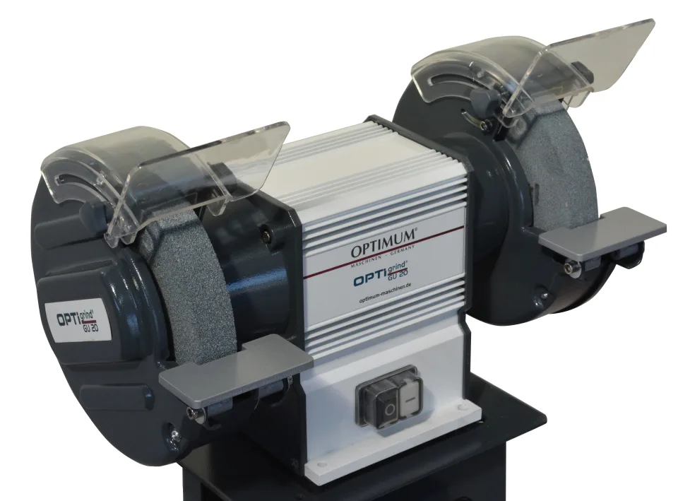 Optimum GU20 Double Ended Bench Grinder 200mm