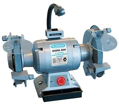 Linishall BG-8 200mm Double Ended Bench Grinder