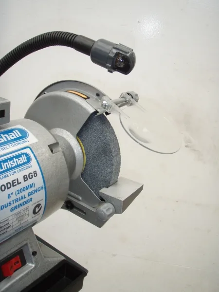 Linishall BG-8 200mm Double Ended Bench Grinder
