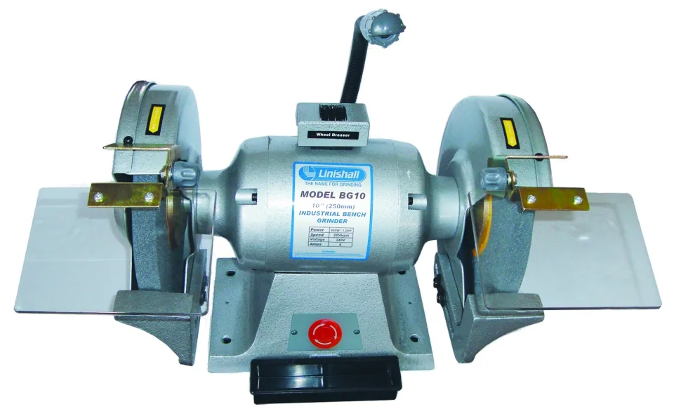 Linishall BG-10 250mm Double Ended Bench Grinder