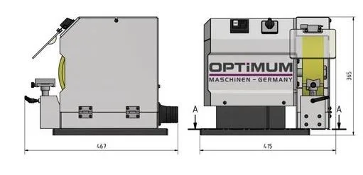 Optimum GB250B Bench 250mm