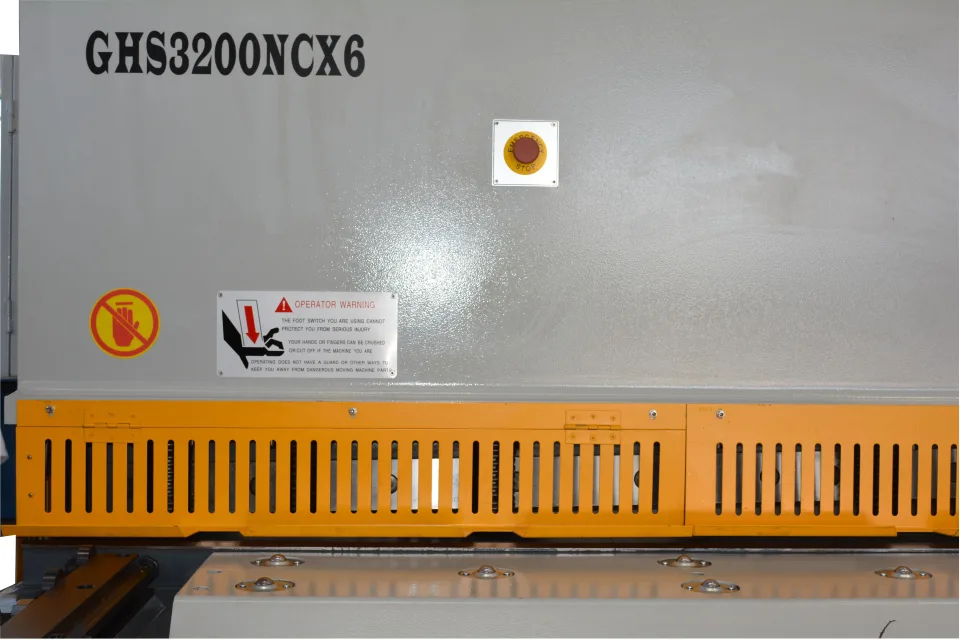 LUXCUT GHS3200NCx6 Swing Beam Hydraulic NC Guillotine