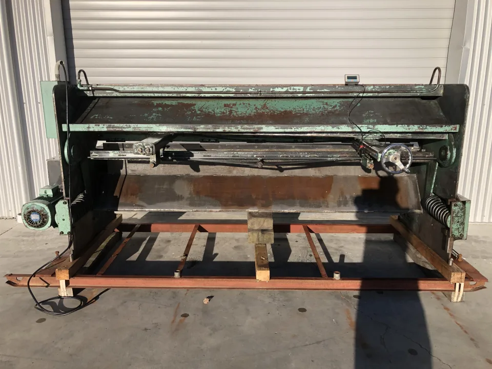 Dye 2500mm x 2.0mm Used Hydraulic Guillotine